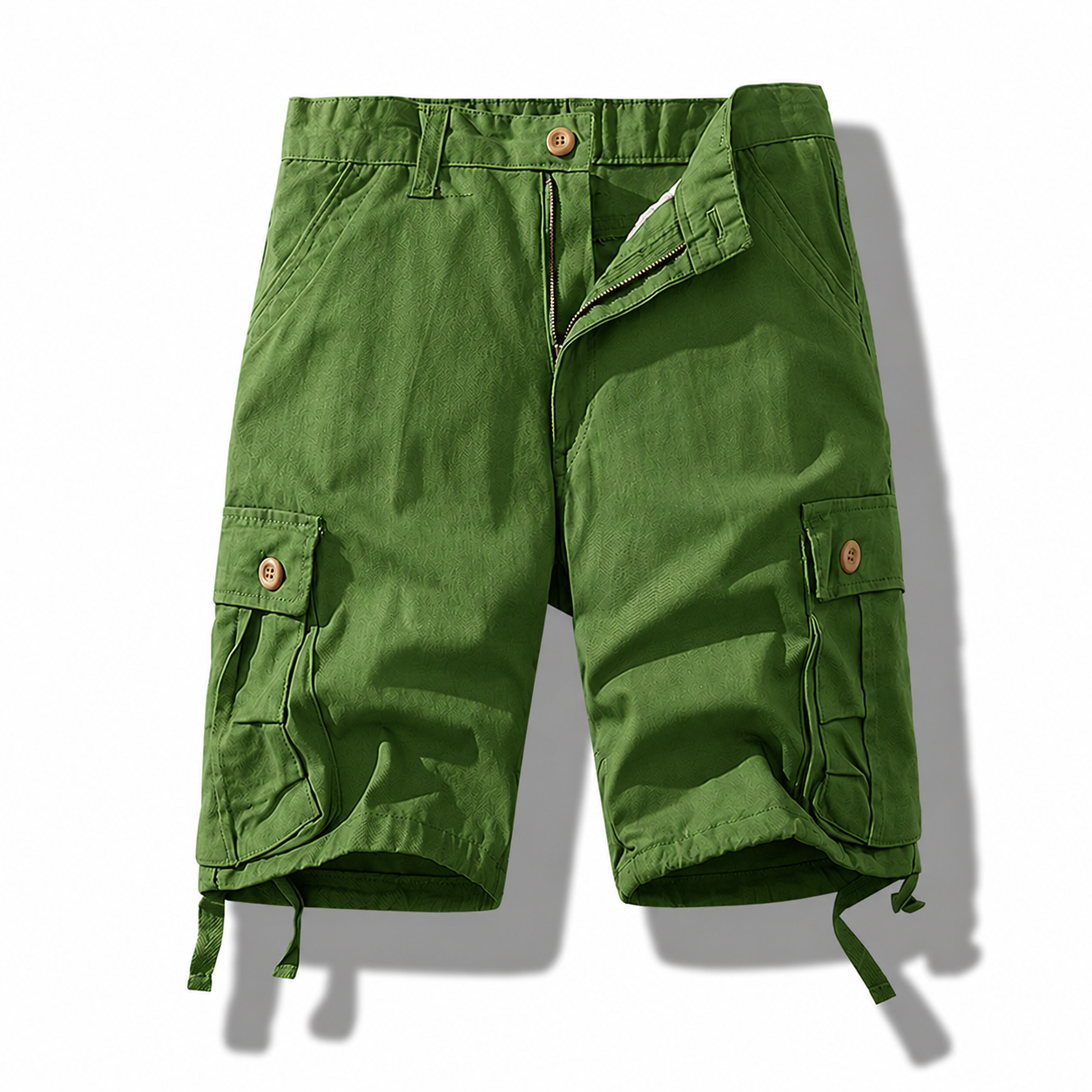 Men Cargo Shorts Loose Fit Cotton Summer