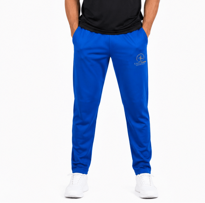 Leera Latha Lycra Air Gym Trousers Royal Blue for Men